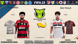 Versão Offline! FiFA 2023/24 Com Brasileirão Patch P/Android