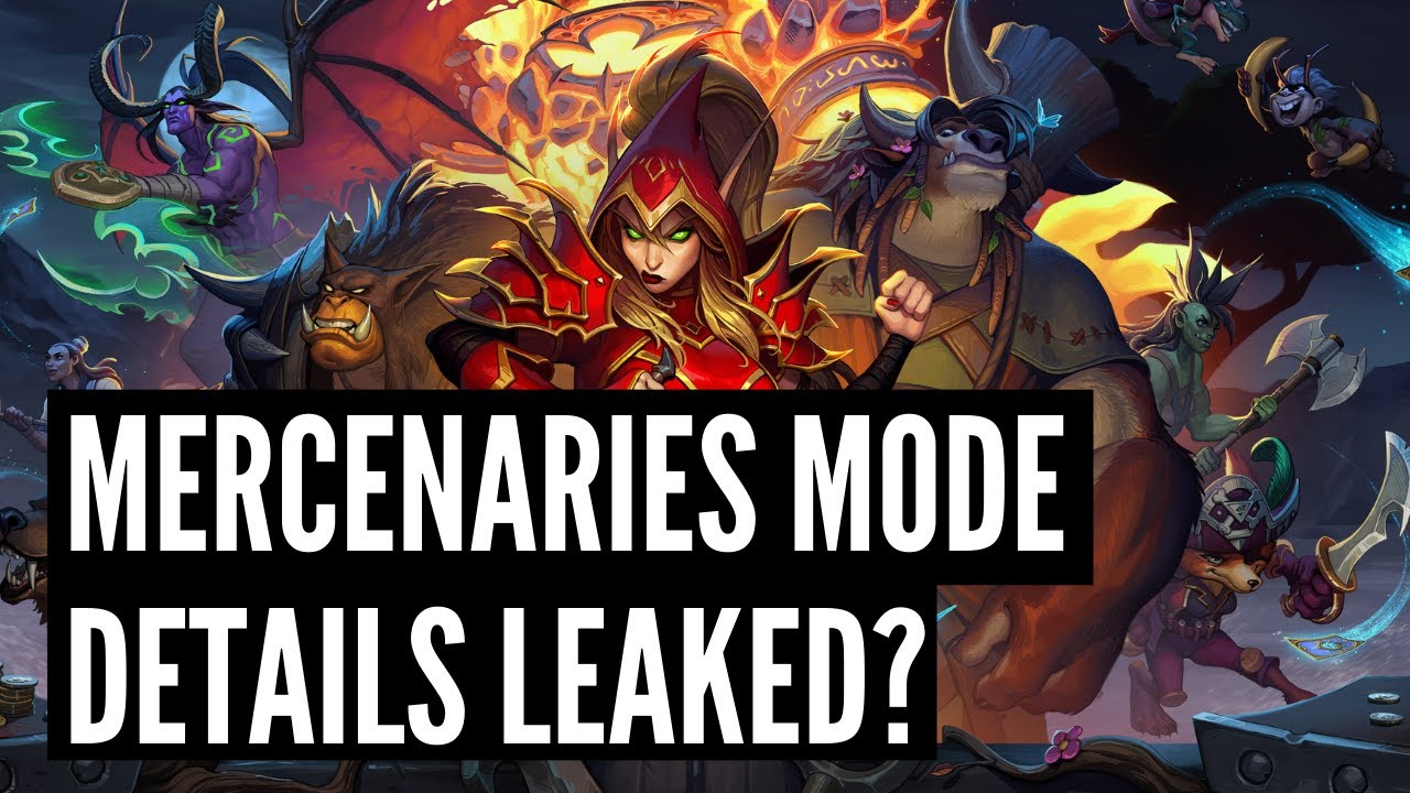 Huge details LEAKED for Hearthstone’s new mode Mercenaries?