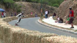 Downhill longboarding event in Chile - Red Bull Big Drop