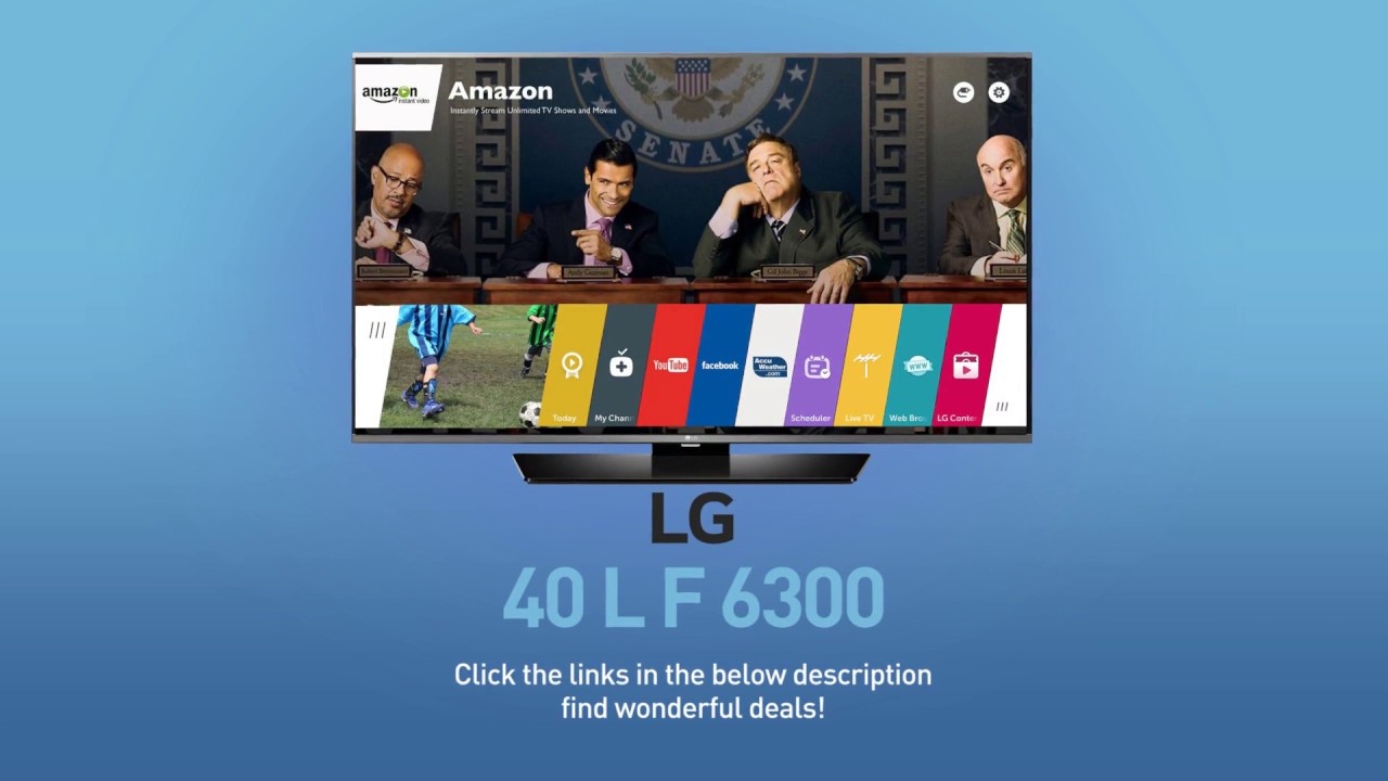 LG 40LF6300 Full HD Smart LED TV - 40inch Class // Full Specs Review 