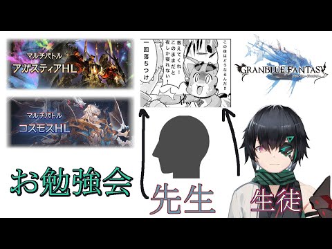 【グラブル】アガスティアHLとコスモスHLについて教えてもらうぞ！！！w/オっ君先生