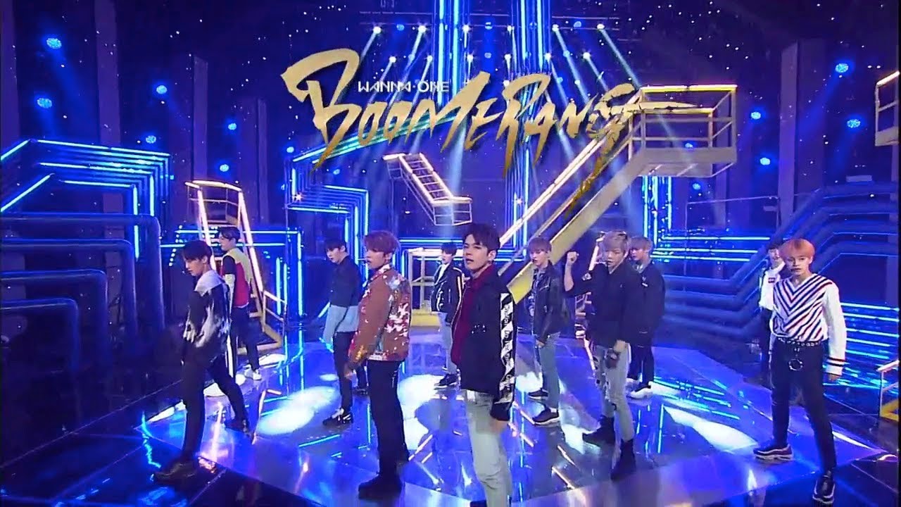 《Comeback Special》 WANNA ONE – BOOMERANG at Inkigayo 180401