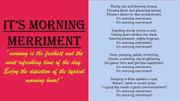 Metropolitan School Aug Week 1 Class 7 English Lesson