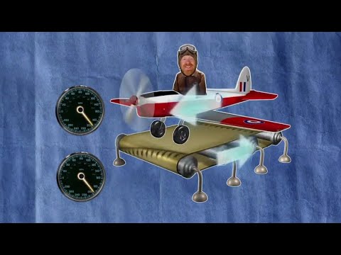 Видео: Взлетит ли самолет с конвейера?
