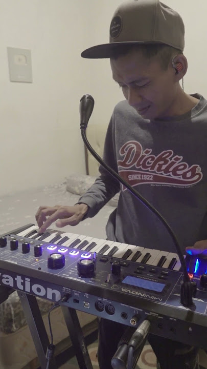 perempuan paling cantik dewa 19 lead synthesizer by ridho keyboard #mininova #novation #kamuspiano