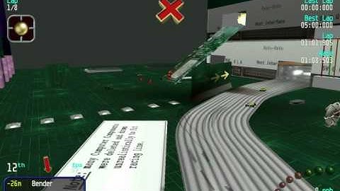 Re-Volt Custom Track My Computer Fixed by Ayumu ,Track View