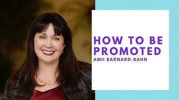How To Be Promoted At Work - Amii Barnard-Bahn #amiibarnardbahn #thepiguidebook #harshaboralessa