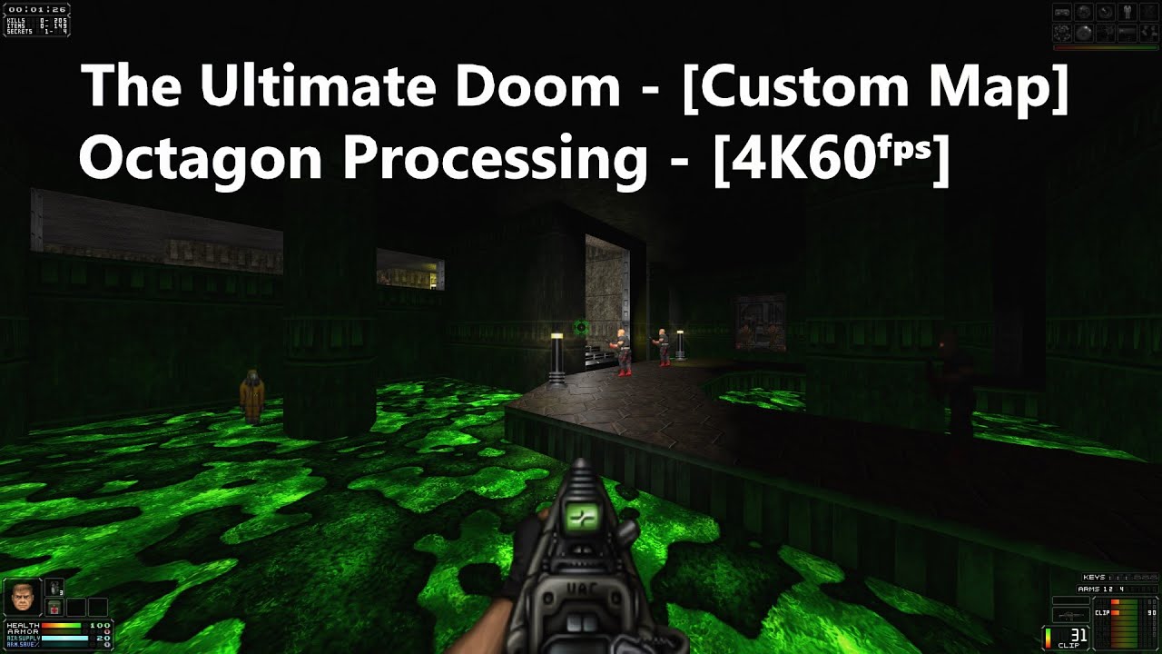 Project Brutality 3.0 - The Ultimate Doom - Map: #0017 - Octagon ...