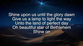 Vignette de la vidéo "Beautiful Star of Bethlehem ~ The Judds ~ lyric video"