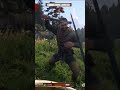 Taking out bandits like a bag of trash