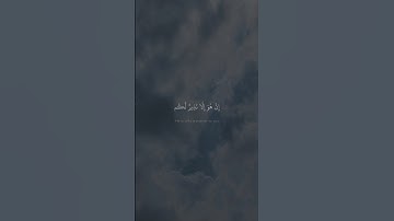 إِنۡ هُوَ إِلَّا نَذِیرࣱ لَّكُم | محمد صديق المنشاوي | سورة سبأ | بيات