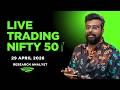 Bank Nifty Live Options Trading | 29 APR 2026 |Live Market Analysis &amp; Scalping Strategy(Educational)
