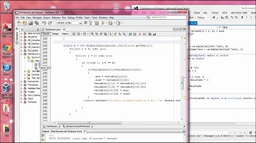 Distribucion de Poisson en NetBeans y Visual Basic