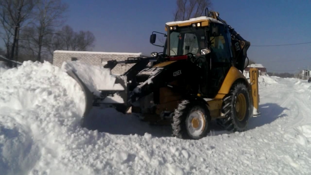 New Holland снегоочиститель