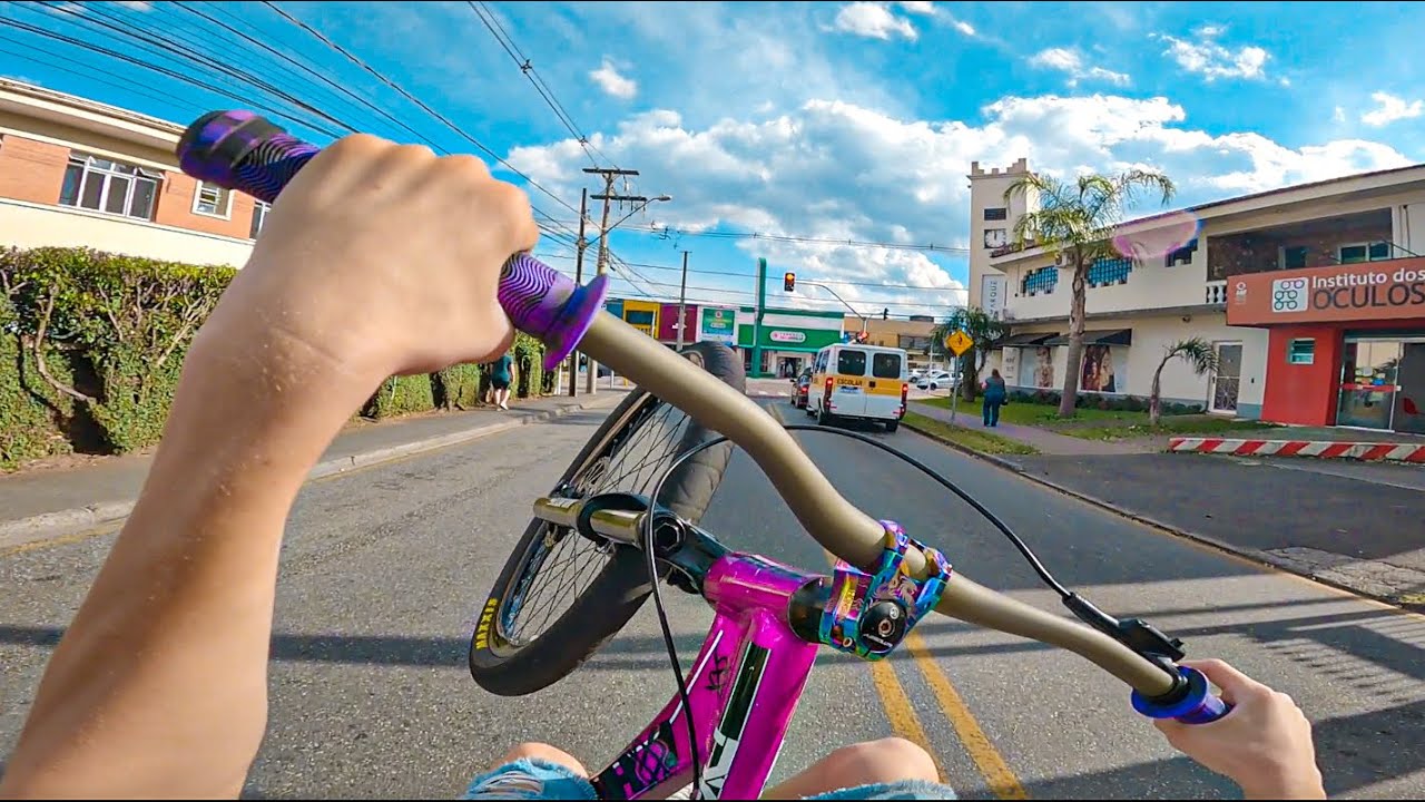 ROLE DE BIKE ALEATORIO PELA CIDADE (BIKE VLOG)