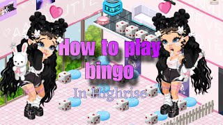 How To Play Bingo In Highrise (Beginners Guide) Voiceover