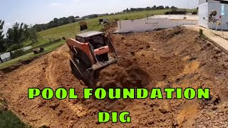 Going backwards to go forward on my first ever pool foundation dig