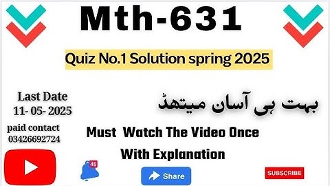 Mth631 Quiz 1 💯 percent correct Answers 2025