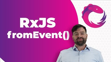 RxJS Tutorial: fromEvent() - Create Reactive Event Streams