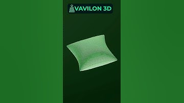 ПОДУШКА ЗА 1 МИНУТУ В BLENDER | blender 3d для новичков #blender #top #3d #render