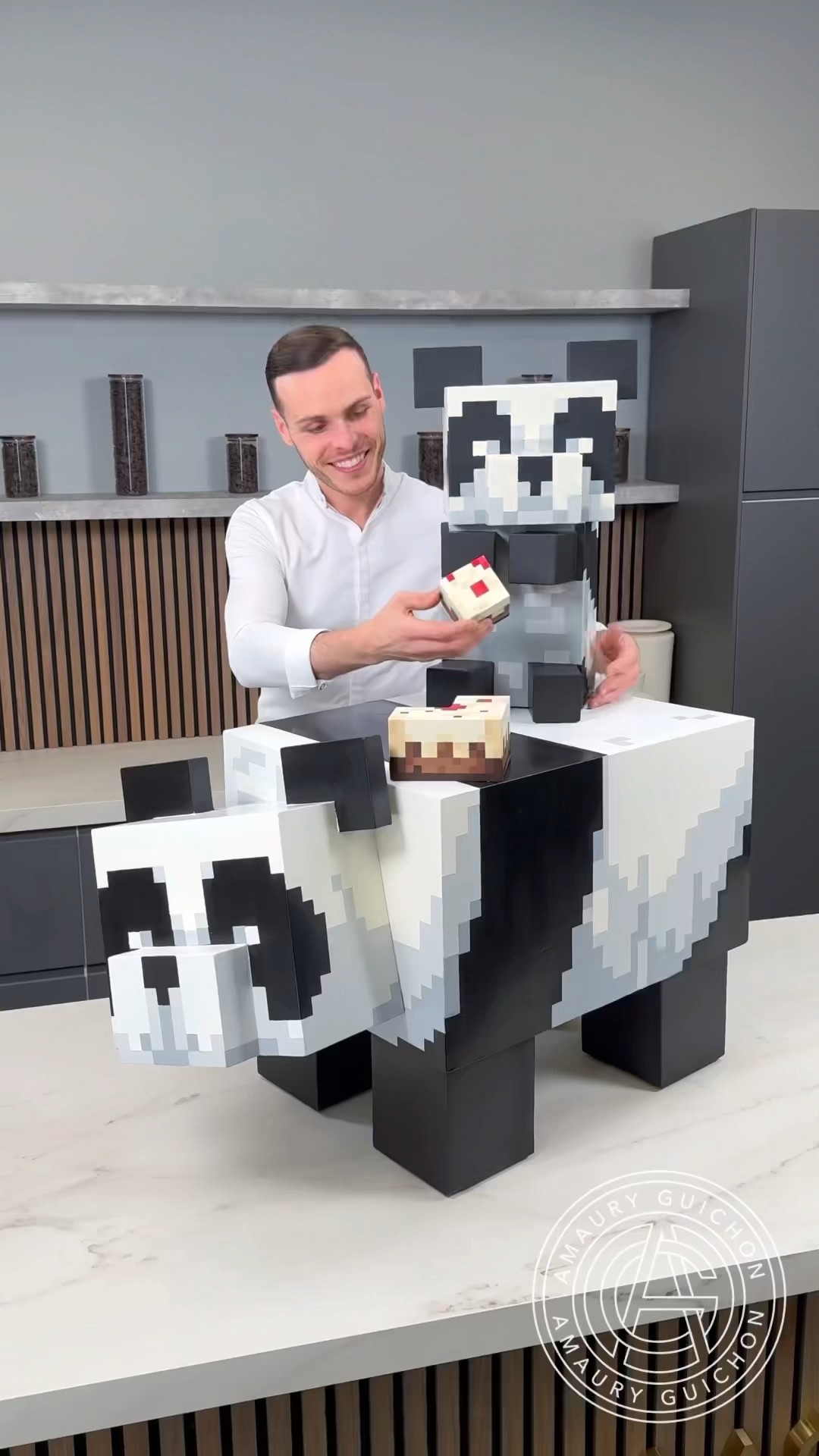 It was fun to blend the worlds of gaming and gourmet! #AmauryGuichon #Chocolate