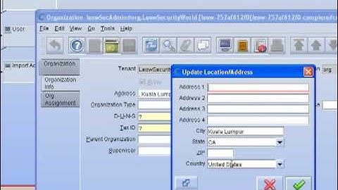 Change Settings Basic Settings Compiere