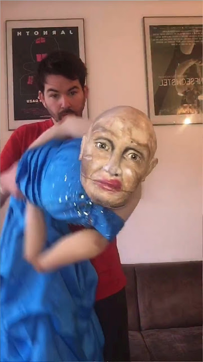 Giant Puppet Dance 🤯🤯 #giantpuppet #puppet #giant #puppets #funny #fyp #fy #fd