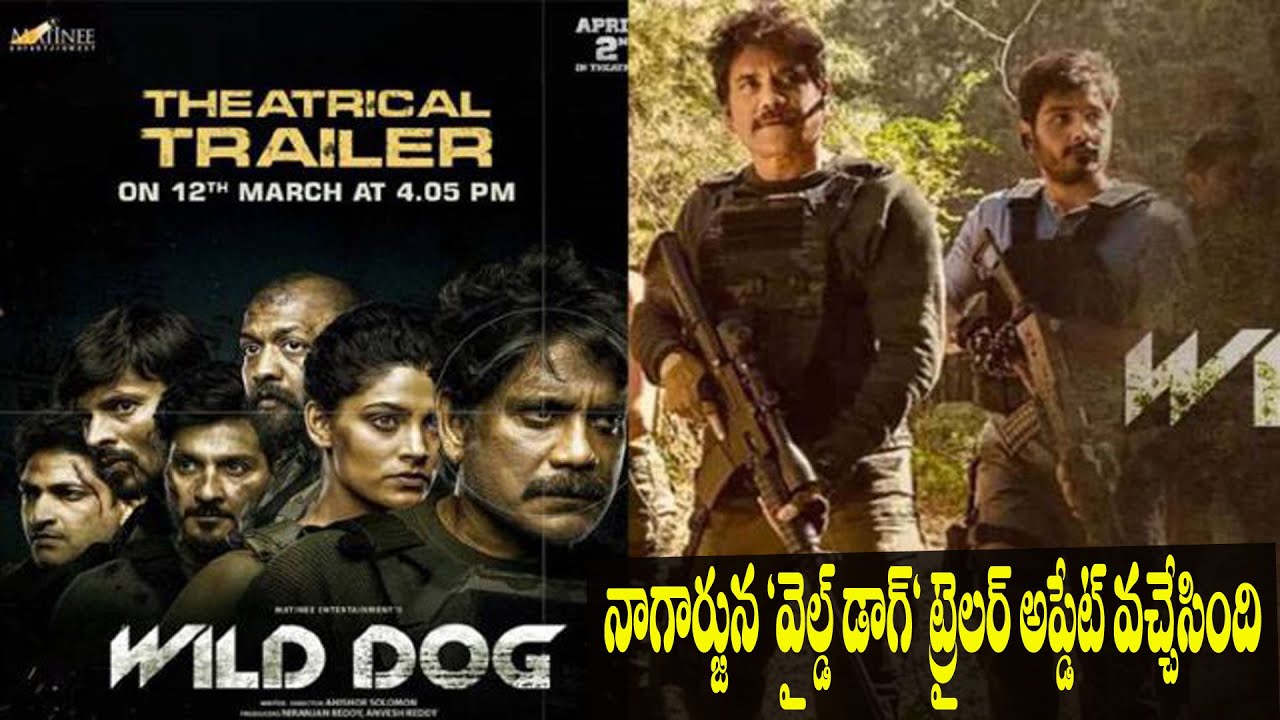 Wild Dog Trailer Wild Dog Movie Trailer Nagaarjuna Saiyami Dia