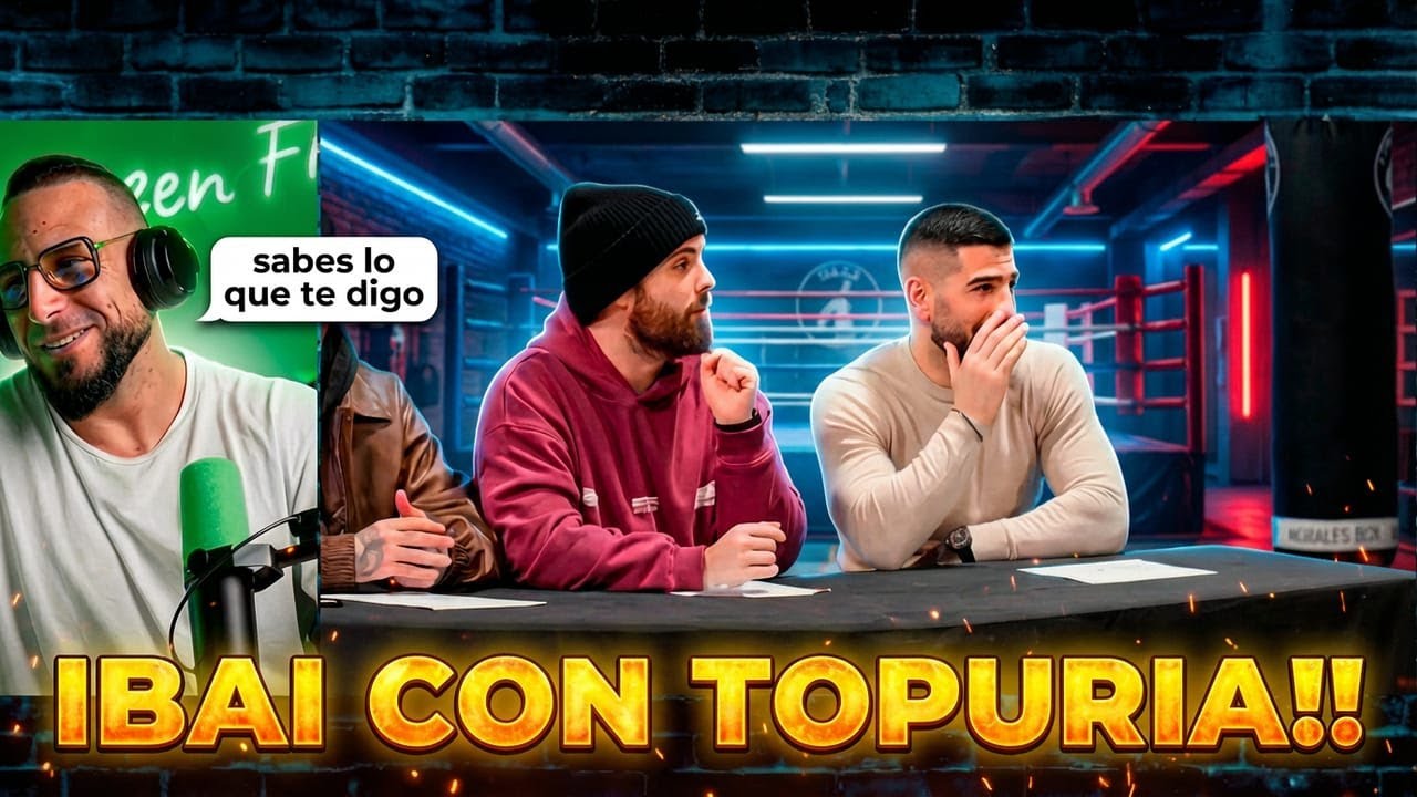 DESCUBRIENDO al PELEADOR PROFESIONAL con Ilia TOPURIA e IBAI 🥊