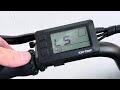 How to unlock a keydisp ebike controller