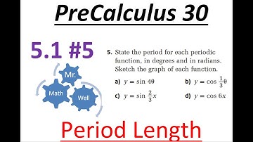 PC 30 5.1 #5 Graphing tangent function from word problem
