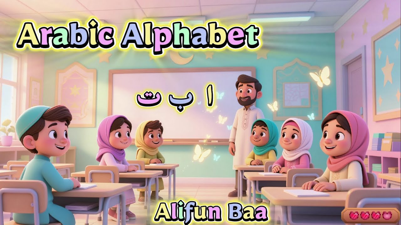 Ali Fun Alifun Baa | Arabic Alphabet Song for Kids | Learn Alif Baa Taa | 3D ...