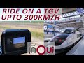 RIDE ON A TGV DEPARTING BRUSSELS UPTO 300KMH