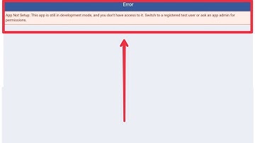 Facebook App not setup: This app is still in development mode, & don