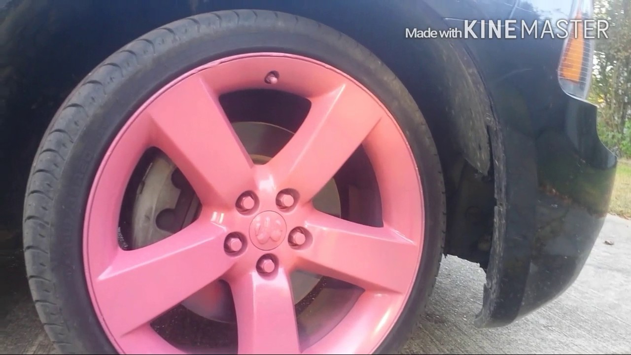 How to Paint Your Rims YouTube