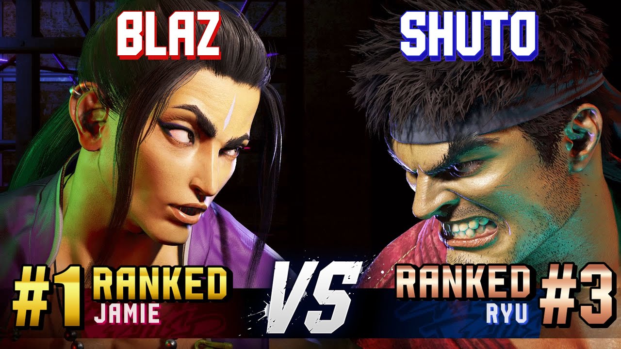 SF6 ▰ BLAZ (#1 Ranked Jamie) vs SHUTO (#3 Ranked Ryu) ▰ High Level Gameplay