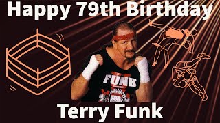 Happy 79th Birthday to professional wrestler/actor Terry Funk!