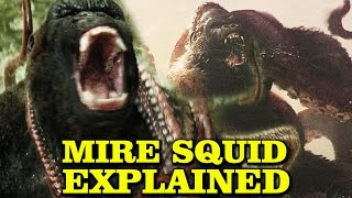 Mire Squid Explained Kong Skull Island Fight Scene Kong Vs Giant Squid
