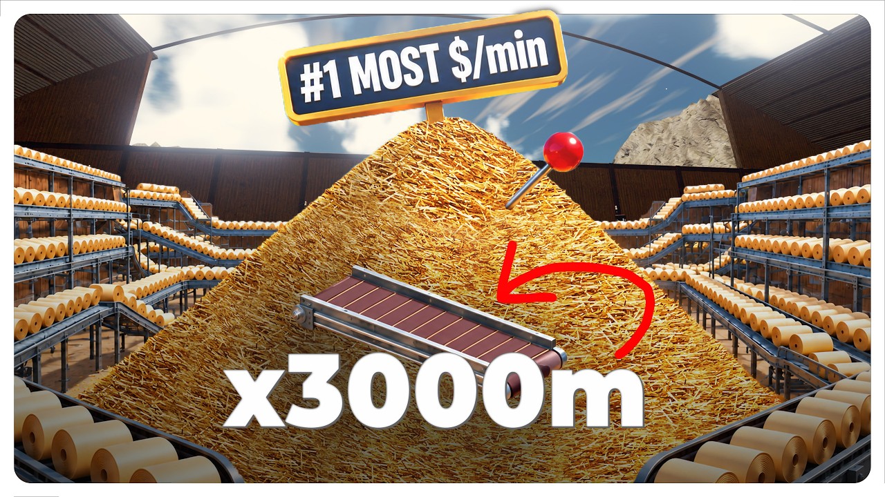 I Broke This Game Using 3000 Meters Of Conveyor Belts