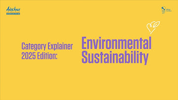 Environmental Sustainability Category Breakdown | Aarohan Social Innovation Awards 2025