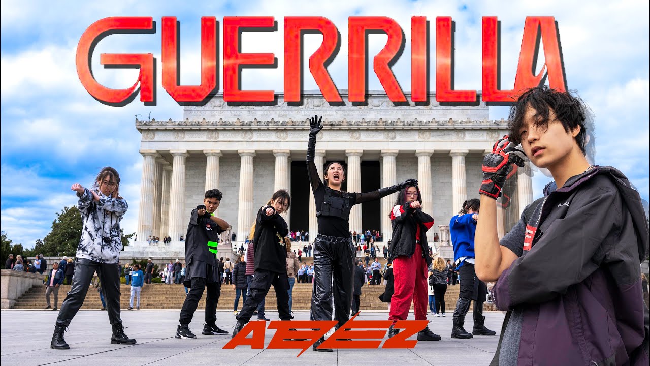 [KPOP IN PUBLIC | ONE TAKE] ATEEZ (에이티즈) 'Guerrilla' | Dance Cover by KQD Crew | WASHINGTON DC