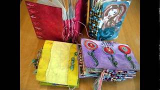 Make an Art Journal By Recycling Greetings Cards: Tutorial Part I
