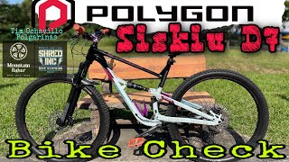 POLYGON SISKIU D7| BIKE CHECK| POLYGON BIKES| SISKIU SERIES #mountianbaker #polygon