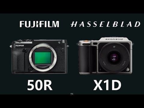 FUJIFILM GFX 50R vs Hasselblad X1D