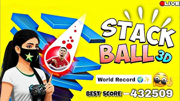 Stack Ball 3d Live High Score Challenge Part - 7 || #stackball #stackballlive #ytshorts