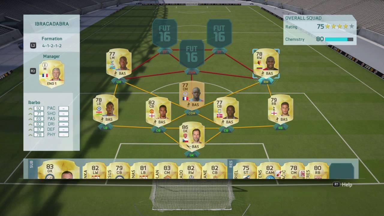 FIFA 16 OP SWEATY BPL SQUAD
