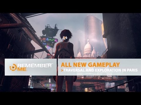 Remember Me - All New Gameplay - Traversal and Exploration in Paris