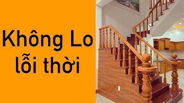 Đây là Mẫu Cầu Thang Gỗ không bao giờ lỗi thời | NHA360