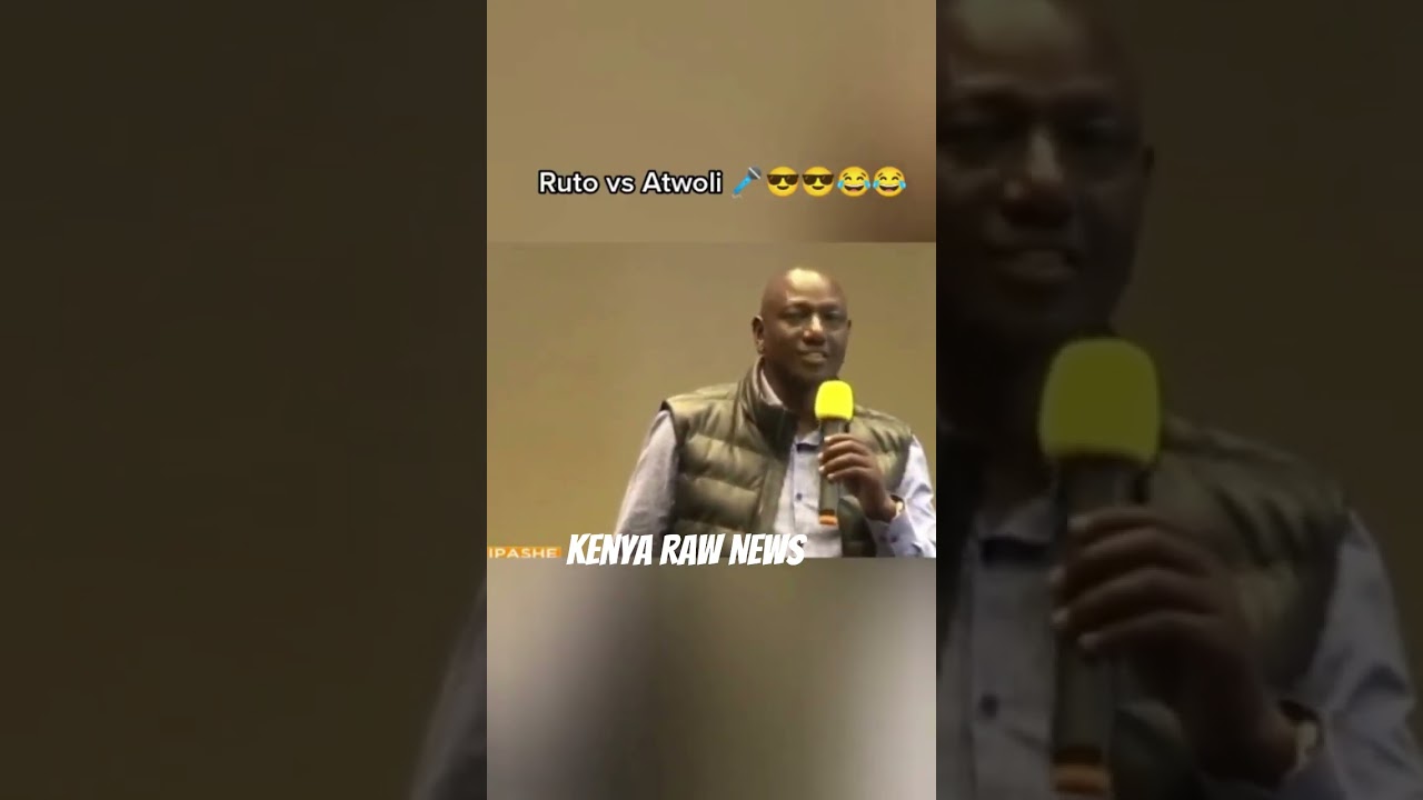 Уильям Руто против Атволи самое смешное видео 😁😁 