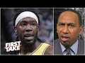 Montrezl Harrell's technical for yelling 'And-1' sets off Stephen A. on NBA officiating | First Take